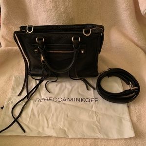 Rebecca Minkoff blank micro Regan satchel bag